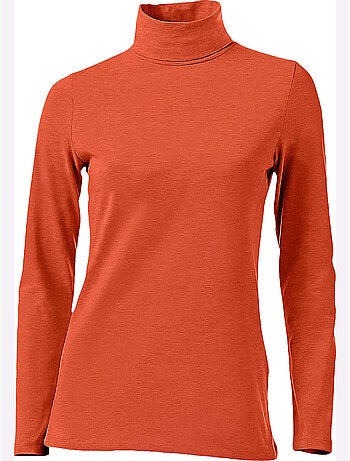 T-shirt à col roulé - taille standard - helline