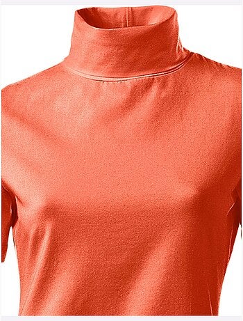 T-shirt à col roulé - taille standard - helline