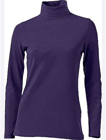 T-shirt à col roulé - taille standard - helline