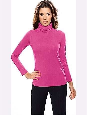 T-shirt à col roulé - taille standard - helline