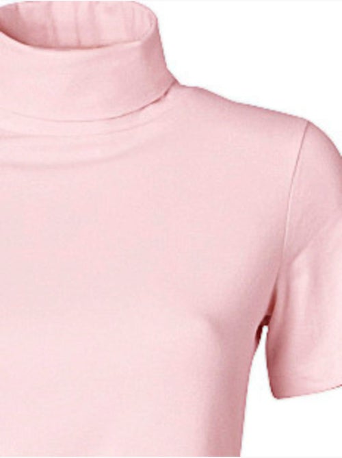 T-shirt à col roulé - taille standard - helline - Kiabi T-shirt à col roulé - taille standard - helline - Kiabi