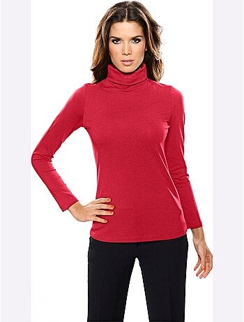 T-shirt à col roulé - taille standard - helline