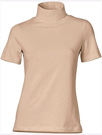 T-shirt à col roulé - taille standard - helline