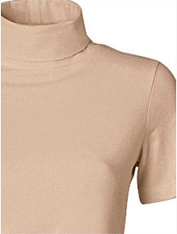 T-shirt à col roulé - taille standard - helline
