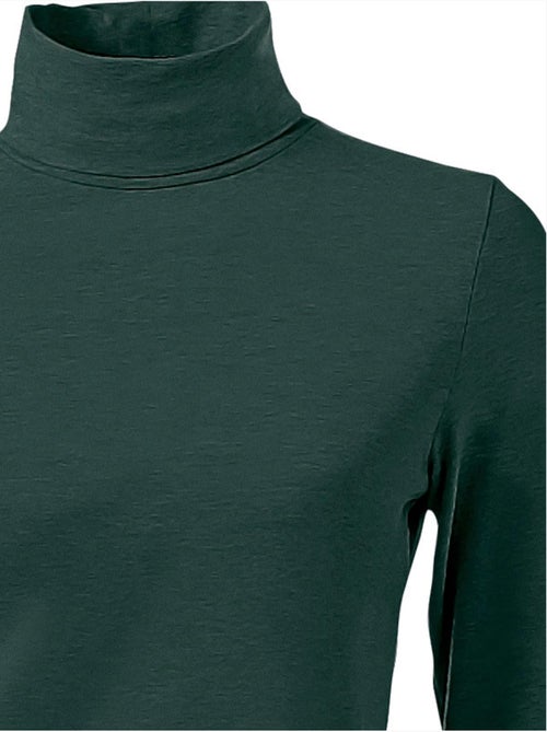 T-shirt à col roulé - taille standard - helline - Kiabi T-shirt à col roulé - taille standard - helline - Kiabi