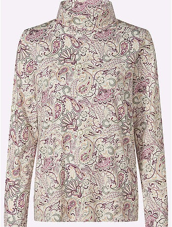 T-shirt à col roulé 50% coton - taille standard - witt
