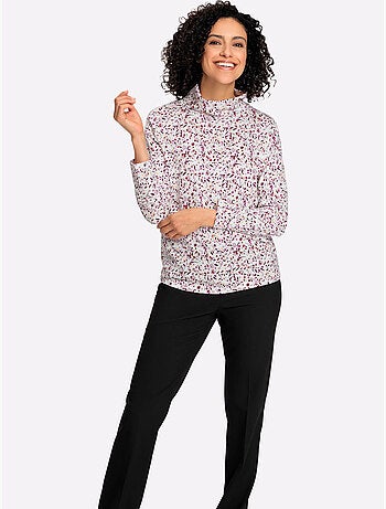 T-shirt à col roulé 50% modal - taille standard - witt