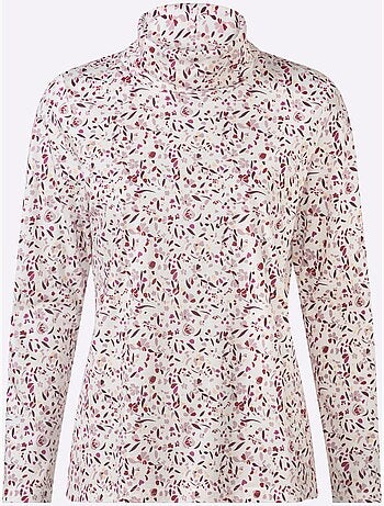T-shirt à col roulé 50% modal - taille standard - witt