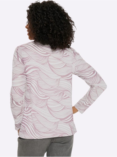 T-shirt à Col Roulé Col Roulé Flatteur - Taille Standard - Moda Vilona - Kiabi T-shirt à Col Roulé Col Roulé Flatteur - Taille Standard - Moda Vilona - Kiabi