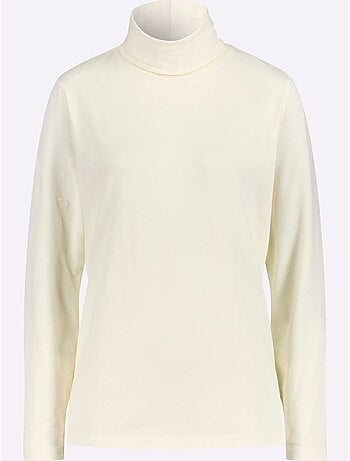 T-shirt à col roulé col roulé flatteur - taille standard - witt