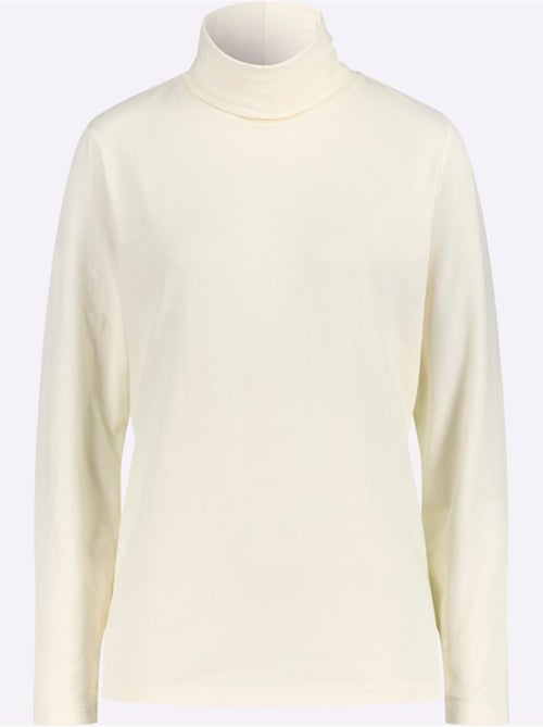 T-shirt à col roulé col roulé flatteur - taille standard - witt - Kiabi T-shirt à col roulé col roulé flatteur - taille standard - witt - Kiabi