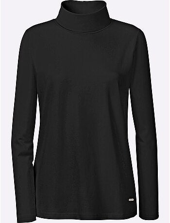 T-shirt à col roulé col roulé flatteur - taille standard - witt