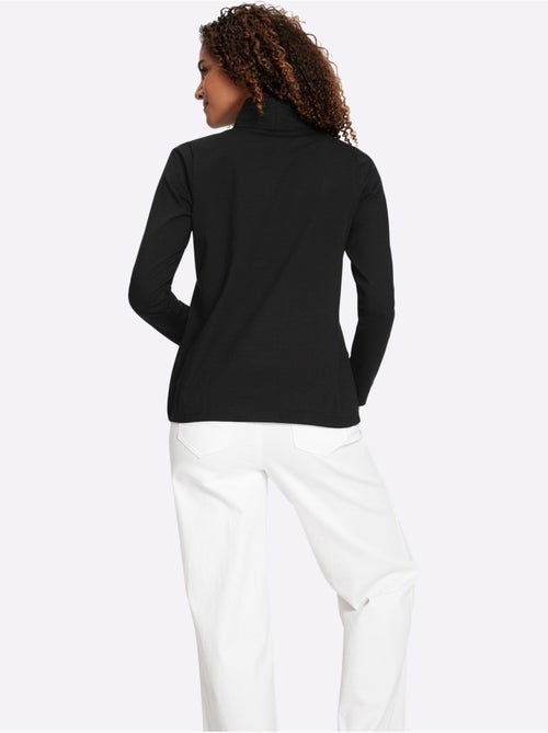 T-shirt à col roulé col roulé flatteur - taille standard - witt - Kiabi T-shirt à col roulé col roulé flatteur - taille standard - witt - Kiabi