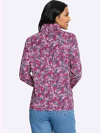 T-shirt à Col Roulé Pur Coton - Taille Standard - Moda Vilona