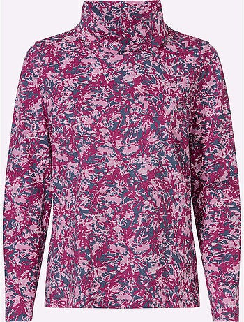 T-shirt à Col Roulé Pur Coton - Taille Standard - Moda Vilona