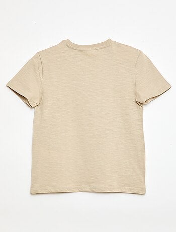 T-shirt à col tunisien