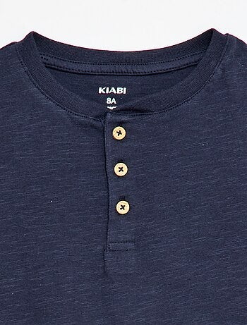 T-shirt à col tunisien