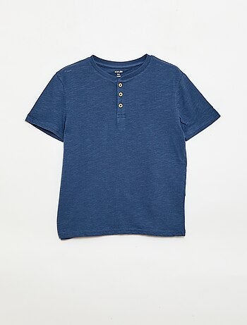 T-shirt à col tunisien