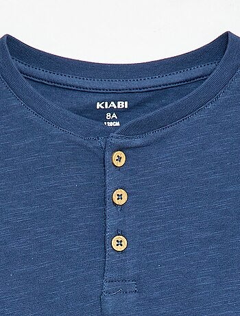 T-shirt à col tunisien