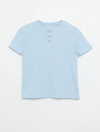 T-shirt à col tunisien