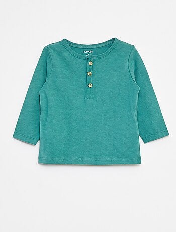 T-shirt à col tunisien