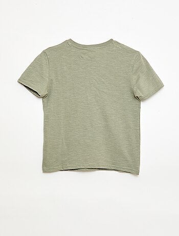 T-shirt à col tunisien