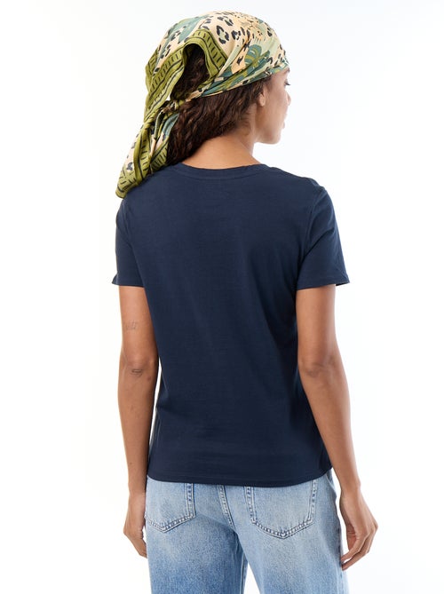 T-shirt à col V - Kiabi