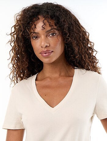 T-shirt à col V
