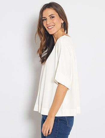 T-shirt à emmanchures descendues - Kiabi