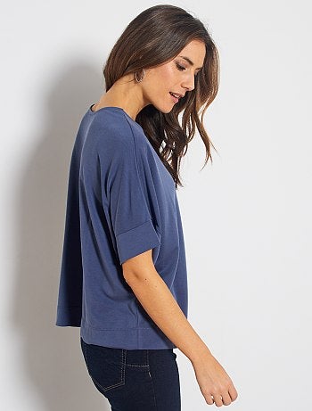 T-shirt à emmanchures descendues - Kiabi