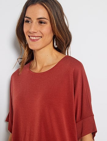 T-shirt à emmanchures descendues - Kiabi