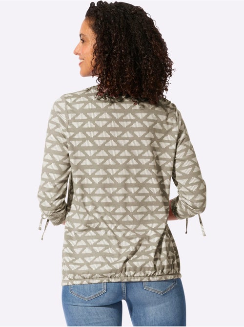 T-shirt à Encolure Ronde 50% Coton Et 50% Modal - Taille Standard - Witt - Kiabi T-shirt à Encolure Ronde 50% Coton Et 50% Modal - Taille Standard - Witt - Kiabi