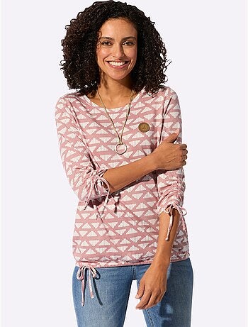 T-shirt à Encolure Ronde 50% Coton Et 50% Modal - Taille Standard - Witt