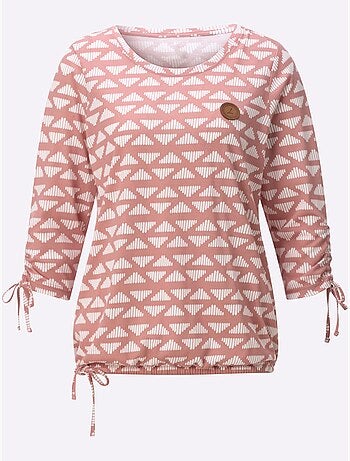 T-shirt à Encolure Ronde 50% Coton Et 50% Modal - Taille Standard - Witt