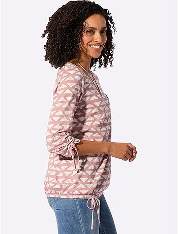 T-shirt à Encolure Ronde 50% Coton Et 50% Modal - Taille Standard - Witt