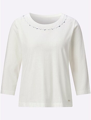 T-shirt à encolure ronde 50% modal - taille standard - witt