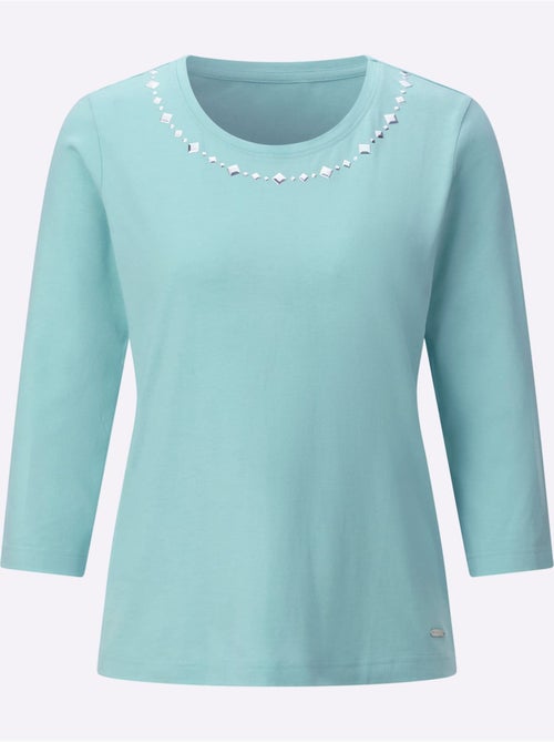 T-shirt à Encolure Ronde 50% Modal - Taille Standard - Witt - Kiabi