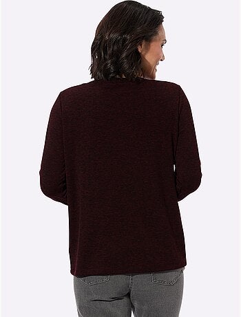 T-shirt à encolure ronde 50% viscose - taille standard - witt