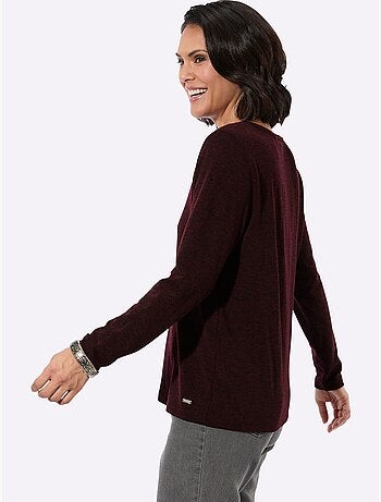 T-shirt à encolure ronde 50% viscose - taille standard - witt