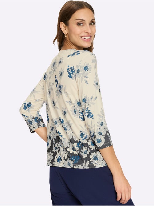 T-shirt à Encolure Ronde 95% Viscose - Taille Standard - Witt - Kiabi