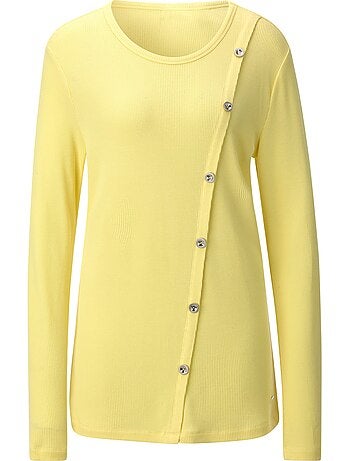 T-shirt à Encolure Ronde 95% Viscose (ecovero) - Taille Standard - Witt