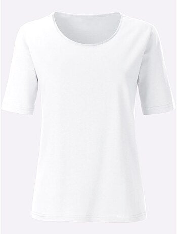 T-shirt à Encolure Ronde Confortable à Porter - Taille Standard - Witt
