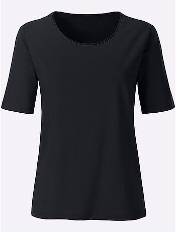 T-shirt à encolure ronde confortable à porter - taille standard - witt
