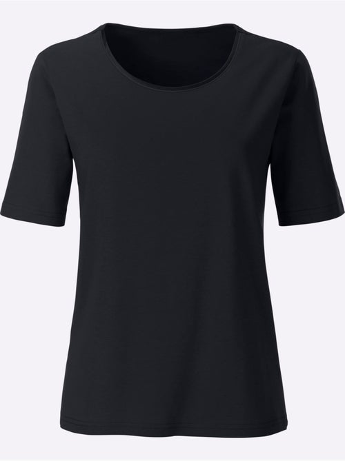 T-shirt à Encolure Ronde Confortable à Porter - Taille Standard - Witt - Kiabi