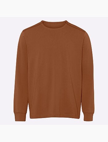 T-shirt à encolure ronde épaulettes devant - taille standard - moda vilona
