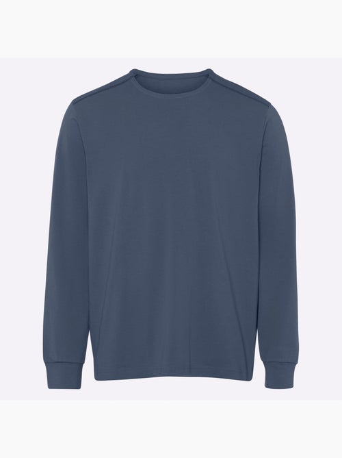 T-shirt à encolure ronde épaulettes devant - taille standard - moda vilona - Kiabi T-shirt à encolure ronde épaulettes devant - taille standard - moda vilona - Kiabi