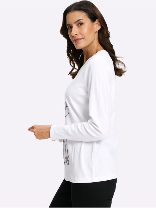T-shirt à encolure ronde interlock - taille standard - witt - Kiabi