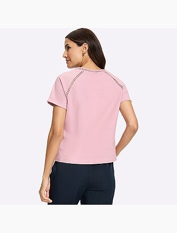 T-shirt à Encolure Ronde Manches Raglan Courtes - Taille Standard - Witt