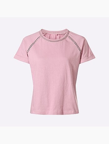 T-shirt à Encolure Ronde Manches Raglan Courtes - Taille Standard - Witt