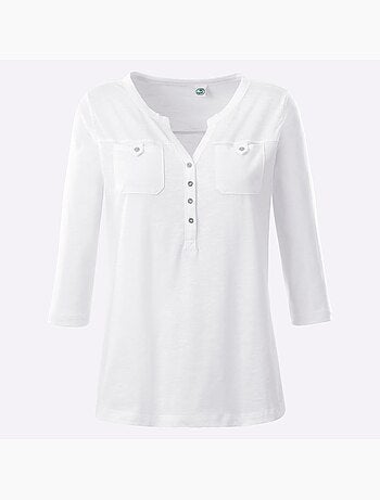 T-shirt à encolure ronde pur coton - taille standard - witt